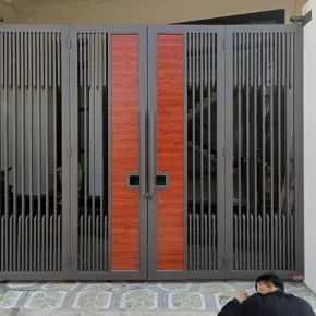CỔNG NHÔM THI CÔNG THEO YÊU CẦU