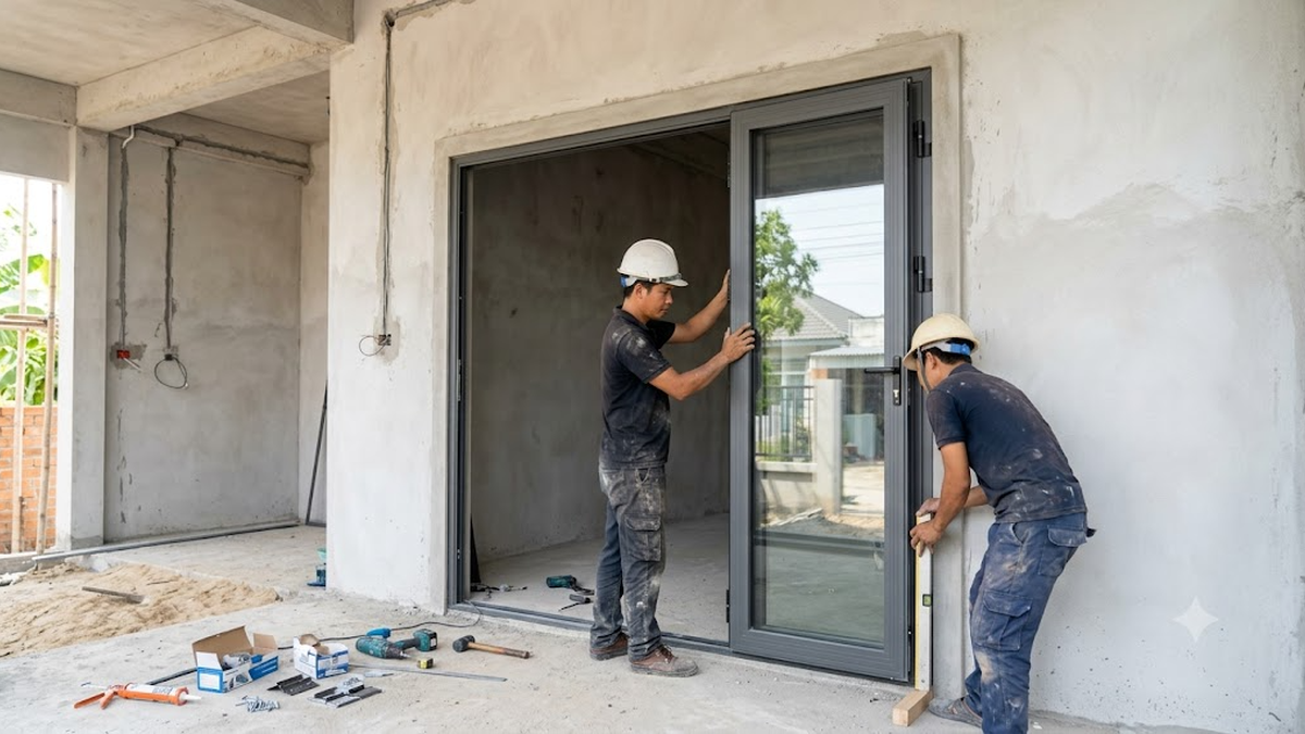 Thời điểm vàng để lắp đặt cửa nhôm kính cho nhà mới